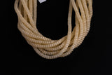 Cats Eye- Selenite Quartz- High Quality in Smooth Barrel 6mm or 8mm Full Strand 15.5 inches Long- Light Golden Yellow