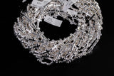 CROSS Hematite Strands- Hematite- Silver Color- 10x14mm