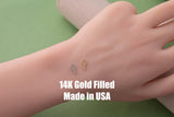 Lobster or Crawfish Connector - Tiny 14Kt Gold Filled or Sterling Silver Connectors- for Bracelet or Necklace - Permanent Jewelry Supply