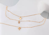Gold Filled Necklace Skull Necklace or Charm, 14k Gold Filled or Sterling Silver, Dainty Minimalist Jewelry, Birthday Gift for Her