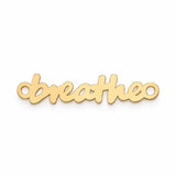 Breathe Connector - 14Kt Gold Filled Sterling Silver - Connectors - Permanent Jewelry Supply
