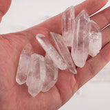 ONE POUND Polished Natural Quartz Crystal Points Shards A+ Large Quartz Needle Points-Quartz Crystals for Jewelry, Crystal Grids, Meditation