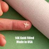 Southwestern Thunderbird Permanent Jewelry Connector - 14kt gold filled or Sterling Silver - Made in the USA