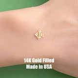 Southwestern Thunderbird Permanent Jewelry Connector - 14kt gold filled or Sterling Silver - Made in the USA