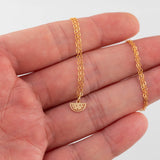 Gold Filled Necklace Balloon Necklace or Charm, 14k Gold Filled or Sterling Silver, Dainty Minimalist Jewelry, Birthday Gift for Her