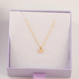 Gold Filled Necklace Fire Flame Necklace or Charm, 14k Gold Filled or Sterling Silver, Dainty Minimalist Jewelry, Birthday Gift for Her