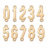 Long Skinny Letter Alphabet Connector 14kt Gold Filled Silver Upper Case Letters Connectors Charm Permanent Jewelry Supplies Made in USA