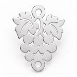 Grape Cluster Permanent Jewelry Connector - 14kt gold filled or Sterling Silver - Made in the USA
