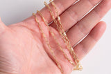 pvd Opal Enamel Chain for Permanent Jewelry by Yard, pvd Stainless Plating Wholesale bulk Roll Chain Jewelry
