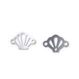 Sea Shell Collection Jewelry Connector - 14kt gold filled or Sterling Silver - Made in the USA