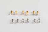 4mm- Stainless- Tiny Cartilage Earring, Push Pin Labret, Nose Ring, Tragus, Conch, Helix, Flat Back Piercing Jewelry