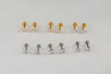 4mm- Stainless- Tiny Cartilage Earring, Push Pin Labret, Nose Ring, Tragus, Conch, Helix, Flat Back Piercing Jewelry