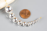 925 Sterling Silver Beads Seamless Beads WHOLESALE 925 Made in USA 2.5mm 3mm 4mm 5mm 6mm 7mm 8mm 9mm 10mm 12mm 925 Sterling silver Round