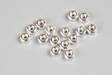 925 Sterling Silver Beads Roundel Rondelle ALL SIZES 3mm, 4mm, 5mm, 6mm, 7mm, 8mm, 10mm Sterling silver Rondelle Roundel Beads Real 925 SS