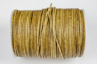 Distressed Leather Suede, Round 1mm and 2mm size 7 colors, 5 Yards