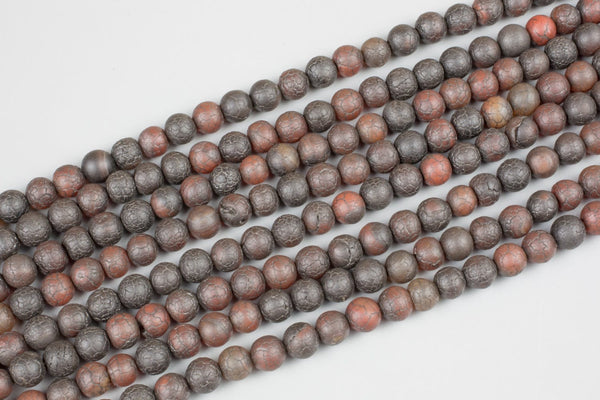 Turtle Shell Agate rough round sizes 4mm, 6mm, 8mm, 10mm full strands!