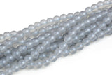 Natural Crystal Matt Tranquility High quality in Round Gemstone Beads