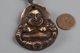 Buddha Face Pendant, Approx 2.00 inch long,Sold as 1 Piece