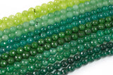 JADE Faceted Round 8mm Greens