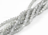 4mm 6mm 8mm 10mm Mystic Crystal color Rondelle-5 or 10 STRAND