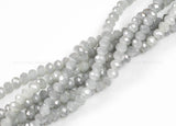 4mm 6mm 8mm 10mm Mystic Crystal color Rondelle-5 or 10 STRAND