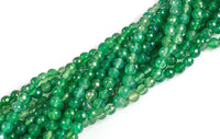 JADE Faceted Round 6mm GREEN