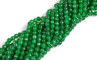 JADE Faceted Round 6mm GREEN