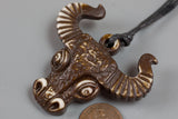 Texas Charm /Bull Pendant /Bull Face Charm, Animal Charm, Approx 2 inch long,Sold as 1 Piece