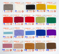 TEN 10 Packets Griffin Silk Cord (66 feet). Beading String With needles attached. Silk Thread / String. All Colors and sizes! Ten packets.
