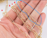 custom order 3mm figaro chain 530 feet **this order is non-refundable or cancellable!!!*