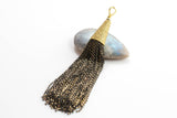 Thin Chain TASSEL TASSLE Tassels 1 Piece- Nice and Thick- 11mm Thick- 3 Inch Long