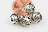 925 Bali Sterling silver bead 1 per order-s10