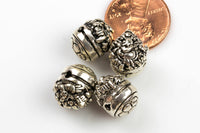 Ganesh Bead 925 Bali Sterling silver 1 per order-s1