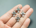 11 Cross Charms 12x14mm 1394-13639