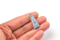 Antique Wrapped Buddha Pendant- 14x35mm