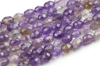 Natural Ametrine High Quality Freeform Faceted Nuggets - Approx 18x15mm - Full Strand 16" Gemstone Beads