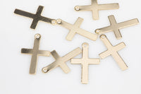 Gold Filled Cross Charms- 14/20 Gold Filled- USA Product-10x16mm- 2 pieces per order