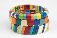 Large Stretchy Bracelet-Multi Stack- 7-7.5- Wholesale Pricing Enamel Beads