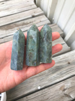 1 Pc Natural Labradorite  Obelisk Tower Point wand healing crystal