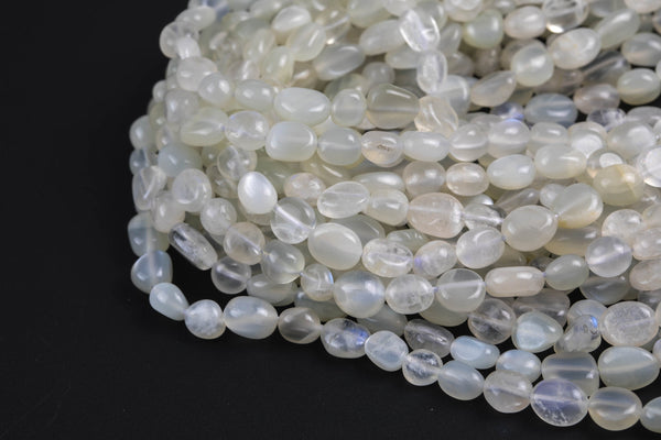 Natural Moonstone Nuggets Beads -16 Inch strand - Wholesale pricing AAA Quality- Full 16 inch strand Gemstone Beads