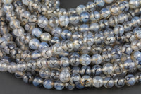 Dragon Scale Agate- High Quality in Round,-Full Strand 15.5 inch Strand, 4mm, 6mm, 8mm, 12mm, or 14mm Beads