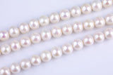 Natural 10-11mm High Quality Round Freshwater Pearl Jumbo Size AA Quality Gemstone Beads- 15 inch per strand