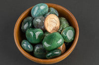 Natural Indian Agate Tumbled Nuggets- 100 grams-3.5 ounces - .5 inch-1.5 inch Size- Roughly 15 pcs per bag