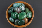 Natural Indian Agate Tumbled Nuggets- 100 grams-3.5 ounces - .5 inch-1.5 inch Size- Roughly 15 pcs per bag