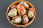 Natural Indian Agate Tumbled Nuggets- 100 grams-3.5 ounces - .5 inch-1.5 inch Size- Roughly 8 pcs per bag