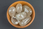 Natural Cloudy Quartz Tumbled Nuggets- 100 grams-3.5 ounces - .5 inch-1.5 inch Size- Roughly 8 pcs per bag