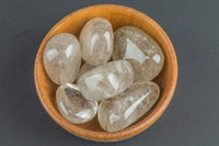 Natural Cloudy Quartz Tumbled Nuggets- 100 grams-3.5 ounces - .5 inch-1.5 inch Size- Roughly 8 pcs per bag