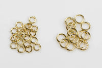 Gold Filled Jump Rings Extra thick / Sturdy - 5mm 6mm 7mm or 8mm