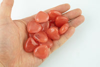 1pc Cherry Quartz Hearts 25mm
