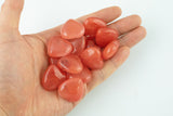 1pc Cherry Quartz Hearts 25mm